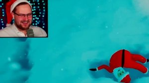 САНТА-КЛАУС УПАЛ С КРЫШИ И ЛЕЖИТ 😆 (Kuplinov) | в The North Pole