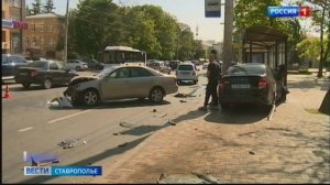 В Ставрополе скончался водитель иномарки, пострадавший в утреннем ДТП