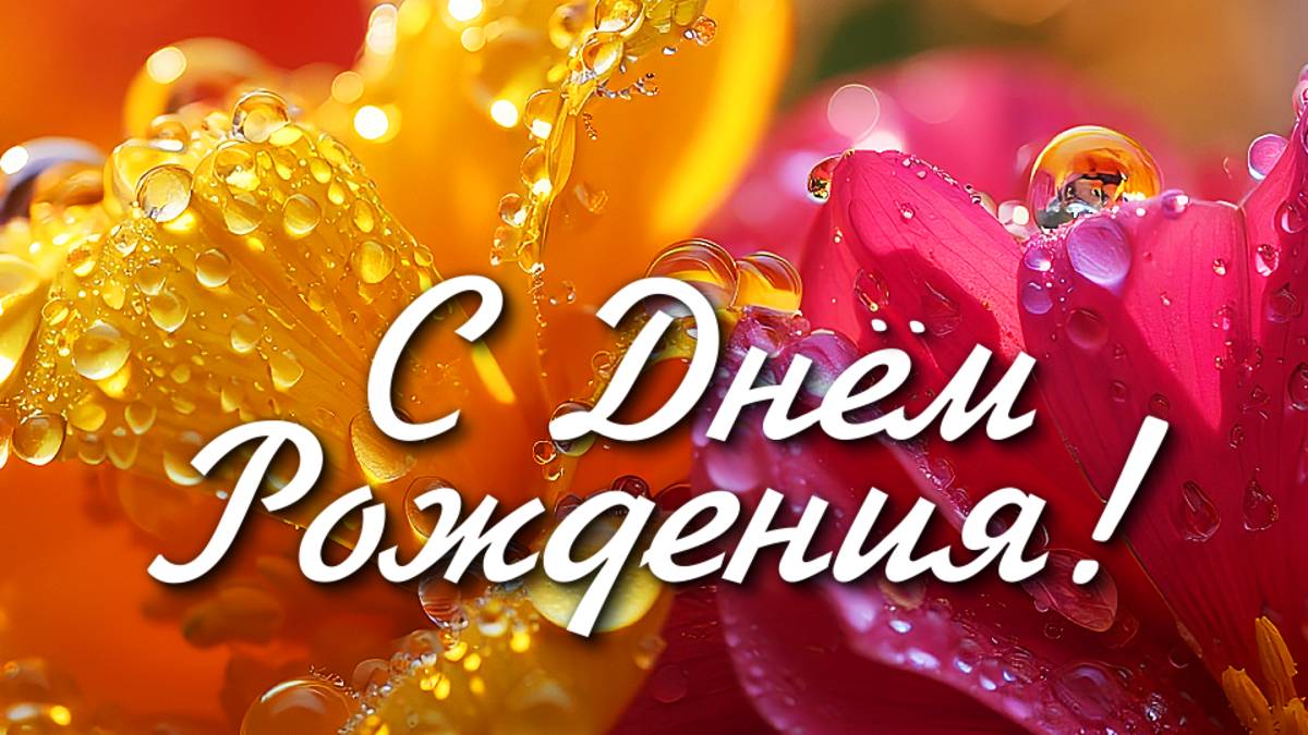 Поздравление С Днём Рождения! Новинка! Шикарное Поздравление Женщине С Днём Рождения