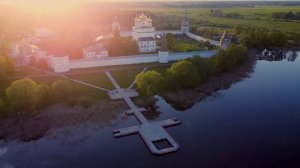 Иосифо-Волоцкий монастырь с высоты птичьего полета/ Dro