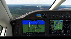MSFS 2020 | Посадка в Архангельске по ILS | TBM 930