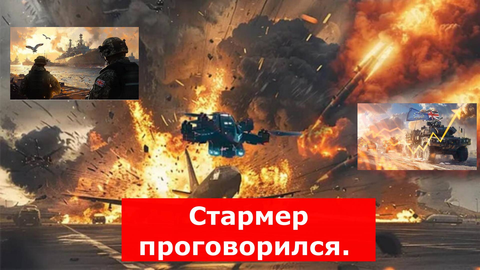Стармер проговорился. Бомбёжка русских ракетоносцев была началом?