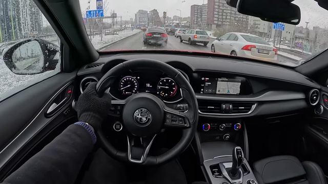 Alfa Romeo Stelvio POV TEST DRIVE