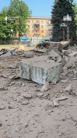 Удар по Херсону