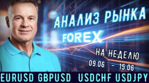 Анализ рынка #FOREX на 09.06- 15.06/2025   в мастерской трейдера AVZtradeInvest (Александр Зонов)