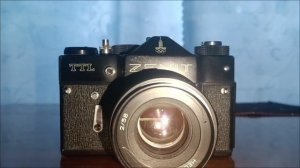ЗЕНИТ TTL(ОЛИМПИЙСКИЙ) - РАРИТЕТНЫЙ фотоаппарат из СССР.