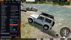 Готовим внедорожник для покорения острова Beam ng