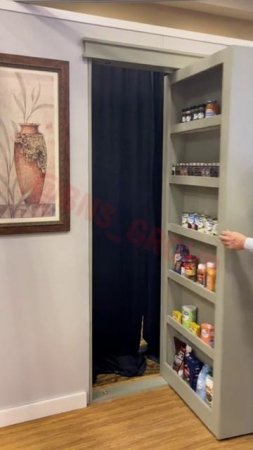 интересное решение - потайная комната