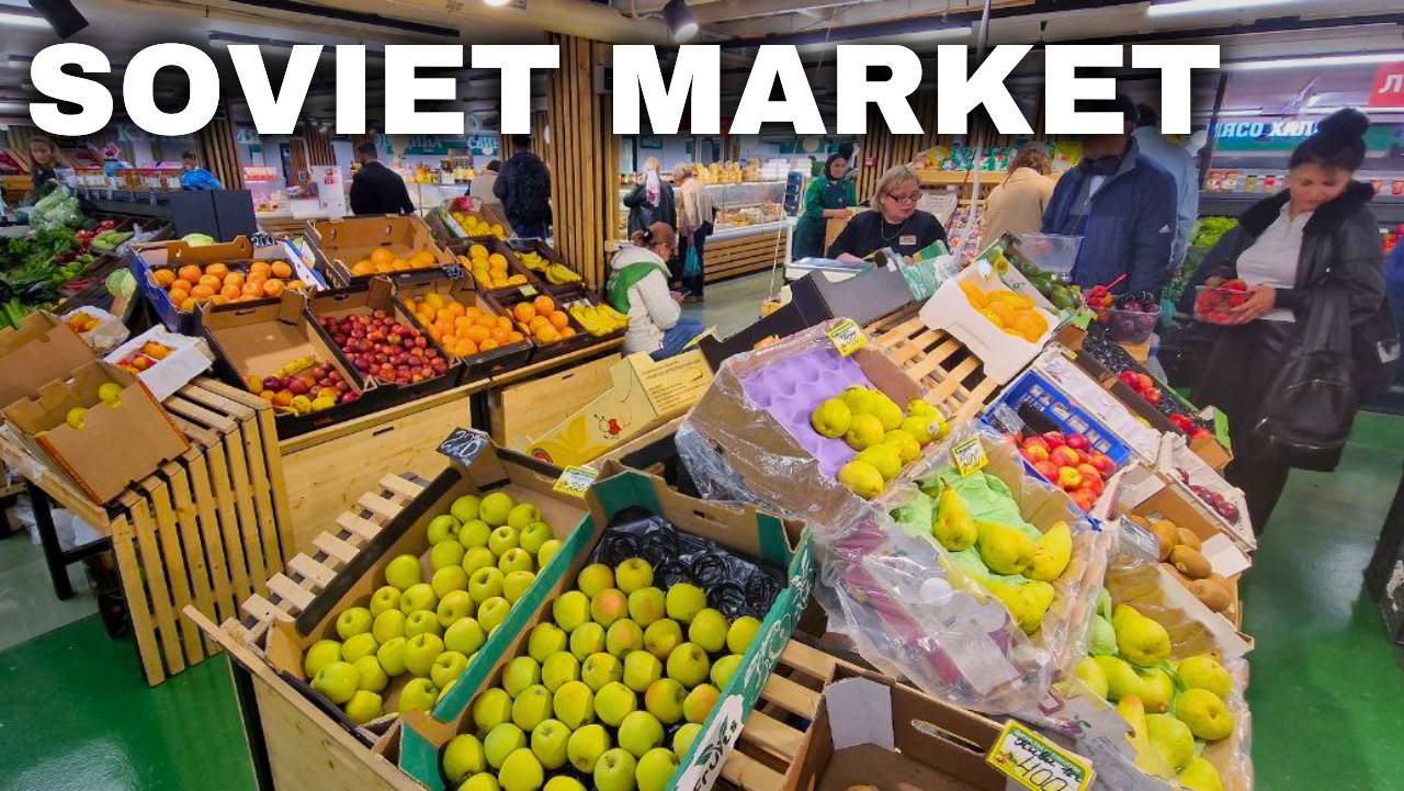 Typical Moscow Food Market: Where Russian's Really Shop for Food