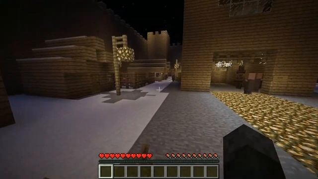 Карты Minecraft 11: Мир  Добро зло и жители