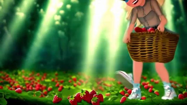 9.06.26 Troll_and_Girl_in_forest. Тролль и девочка в лесу