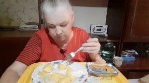 мукбанг селедочка с картошечкой