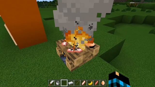 ВКУСНАЯ ЕДА В МИРЕ MINECRAFT PE смотреть онлайн