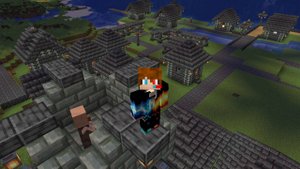 улучшение деревни в майнкрафт (2 серия)