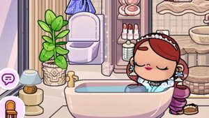 Мир АВАТАР ВОРЛД БЕСПЛАТНО Эстетичный дизайн дома со спальней для пары ИГРА ЛЭНД