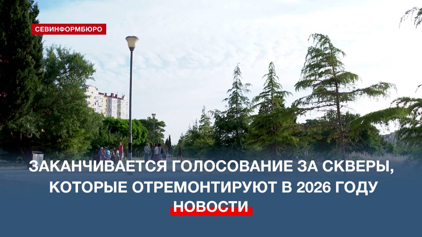 12 июня заканчивается голосование за скверы, которые отремонтируют в 2026 году