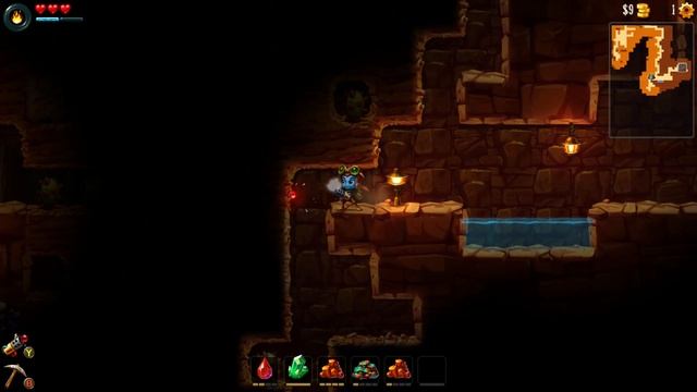 SteamWorld Dig 2 №2 Противобомжовая Стена смотреть онлайн