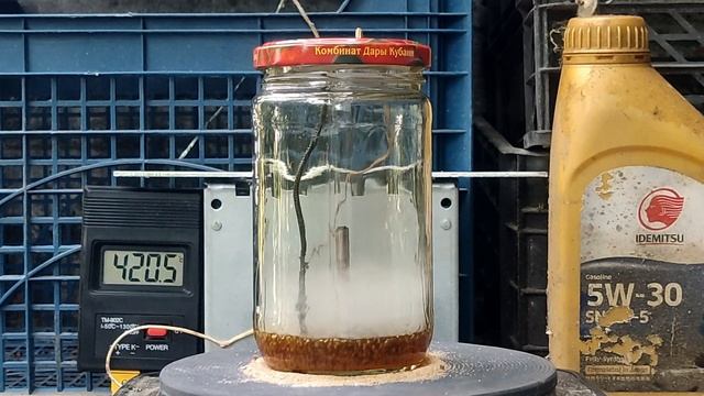 Прожарка 400° 30мин  IDEMITSU SN/GF5 5W30 смотреть онлайн