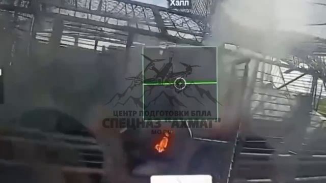 Апти Алаудинов "АХМАТ".  Работа выпускника курса «Оператор FPV-дрона на оптоволокне»