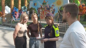 Госавтоинспекторы показали, как управлять электросамокатами