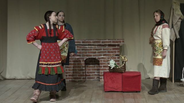 Спектакль "Двенадцать месяцев", Актерская школа-студия «Сахар», 2025г