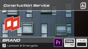 Динамичный шаблон промо видеоролика портфолио, шоукейс, промо, имиджевый ролик, мотивационное видео