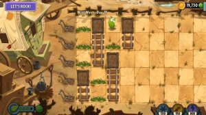 как пройти 18 уровень в plants vs zombies 2?