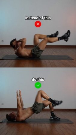 Abs without back pain ✅