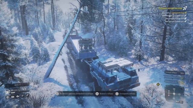 Snow Runner. Прохождение игры на PS5. Контракт : Первая космич смотреть онлайн