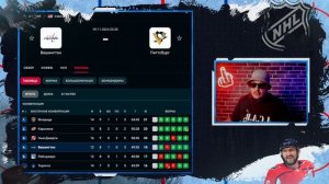 🏒 Вашингтон Питтсбург прогноз на хоккей сегодня НХЛ 9