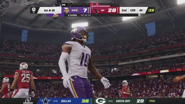 Madden NFL 23/Режим франшизы/Arizona Cardinals/Второй сезон-Divisional roun смотреть онлайн