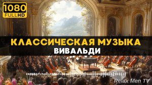 🎻 Музыка классическая Вивальди - Спокойная музыка для отдыха, фона и медитации