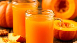 Сок тыквы с медом.