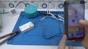 Matter умный драйвер для светодиодной ленты RGBCW работает с Алисой голосовым управлением Zemismart