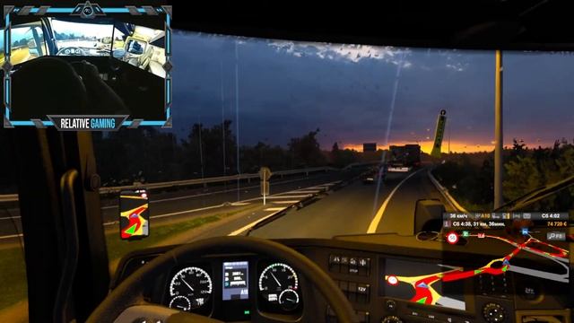 🔴  Euro Truck Simulator 2 | 3 Монитора | Стрим на руле | смотреть онлайн