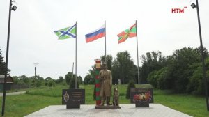 В селе Теньгушево установили памятник воинам-пограничникам