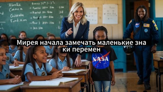 Учитель смеется над ЧЕРНОЙ девочкой, которая говорит,