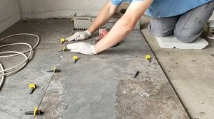 Укладка плитки.