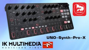 Парафонический синтезатор IK Multimedia UNO-Synth-Pro-X || Легкий и гибкий