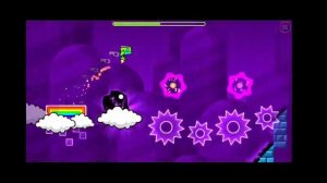 Музыка Geometrical dominator и прохождение на две монеты