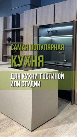 Лучшая кухня для кухни гостиной или студии