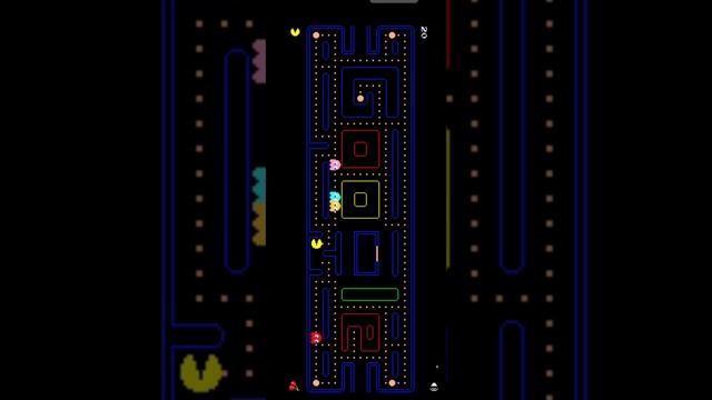 Челлендж не двигаться 10 минут в игре Google PAC-MAN смотреть онлайн