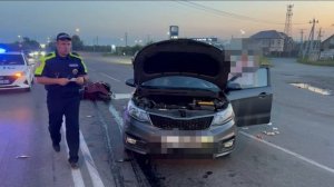 Смертельное ДТП в Абакане: водитель мотоцикла и пассажир автомобиля погибли