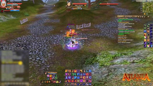 "Равное" PvP c кланхоллками. Оля молодец) #atlanta #atlantapw #perfectw смотреть онлайн