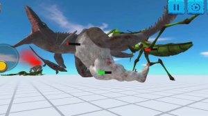 БИТВА ДИНОЗАВРОВ НАСЕКОМЫХ И ПРИМАТОВ 🔥😱 Animal Revolt Battle Simulator