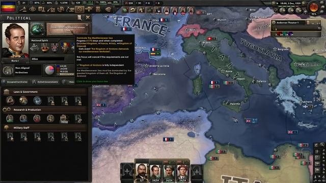 ИЗ АНДОРРЫ В РИМСКУЮ ИМПЕРИЮ - HOI4