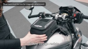 RhinoWalk MJX2008 Набедренная сумка с магнитным креплением на топливный бак серии MECHANIC