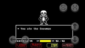 Пытаюсь пройти первую фазу санса в Undertale last breath | • ULB