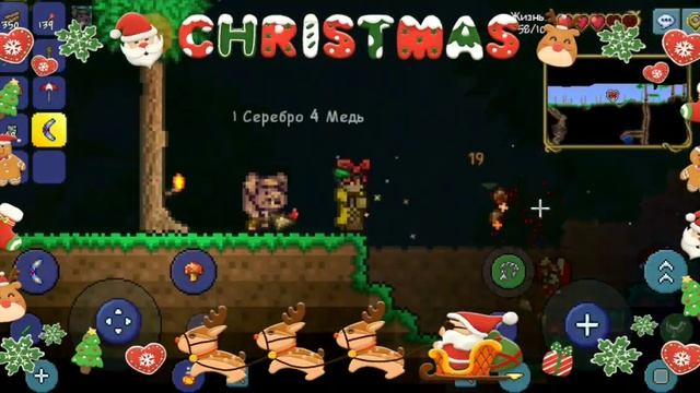 ВЫЖИВАНИЕ НУБА В TERRARIA ОБЗОР ДОМА 1# смотреть онлайн