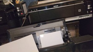 Проверка головки Epson для DTF